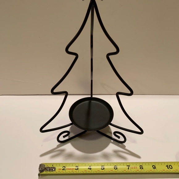LONGABERGER WR IRON CHRISTMAS TREE CANDLE HOLDER - Picture 9 of 9